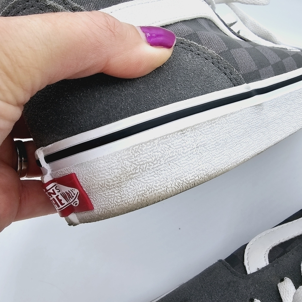 Vans Men's Gray High Top Sneakers 11.5 - Picture 12 of 16